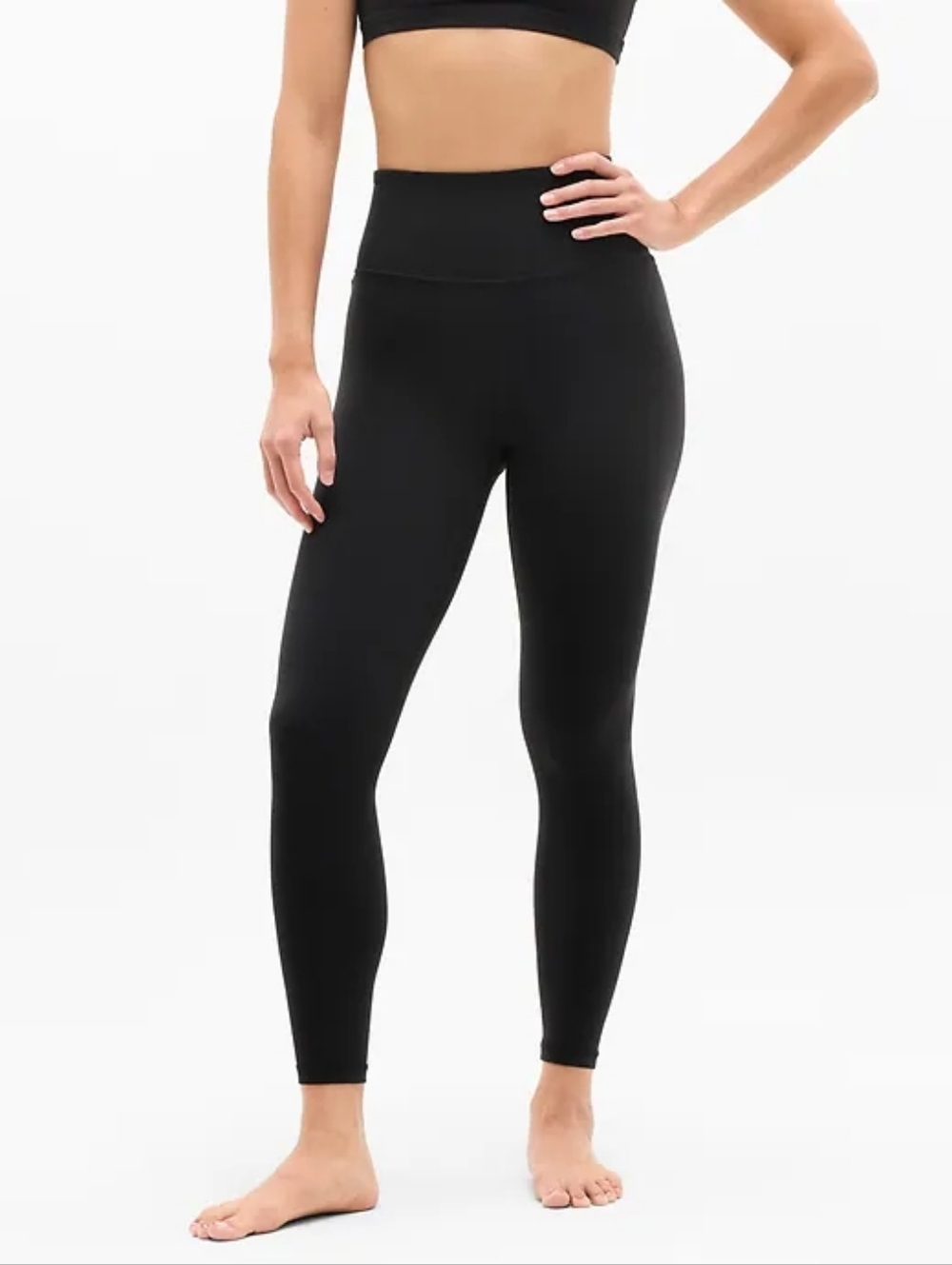 Athleta 2024 Elation Ultra High Rise 7/8 Legging Tights in Black